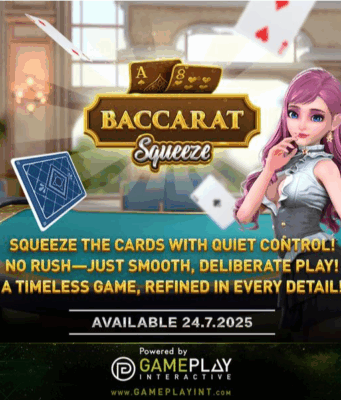 Gameplay Interactive Launches Baccarat Squeeze